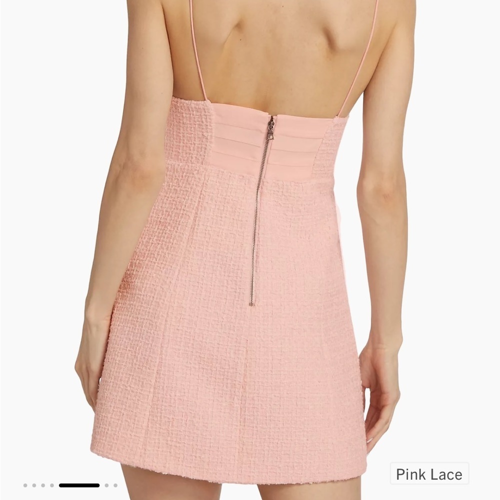 Alice + Olivia Carli Tweed Minidress Size 8 - Picture 2 of 8